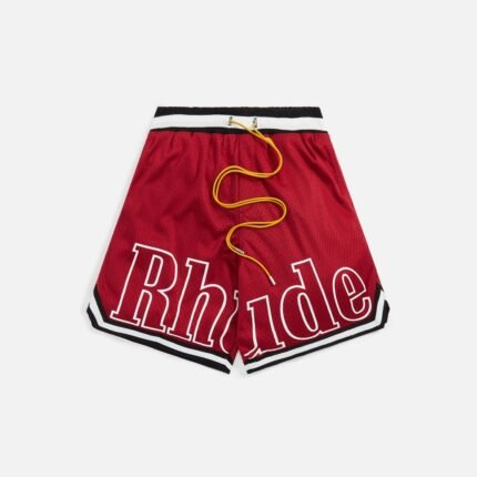 rhude-red-shorts